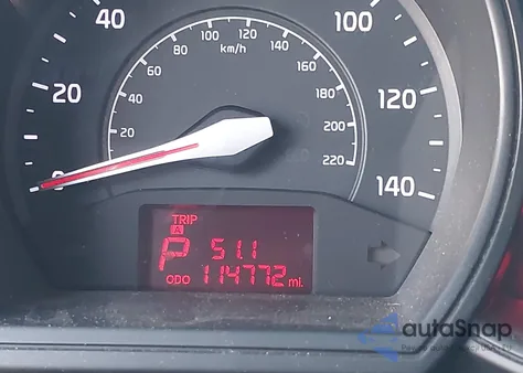 2013 Kia Rio Lx из США, поврежденный, VIN KNADM4A31D6123070